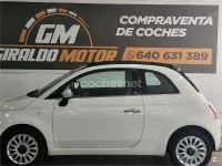 Usado Fiat 500C Lounge 105 CV (77 kW) 2014 Blanco Descapotable