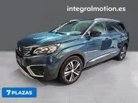 Usado Peugeot 5008 Allure 130 CV (95 kW) 2019 Azul SUV