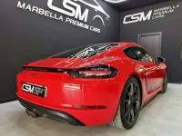 Usado Porsche Cayman 299 CV (219 kW) 2019 Rojo Coupe