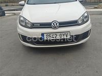 Usado VW Golf VI GTD 170 CV (125 kW) 2010 Blanco Utilitario