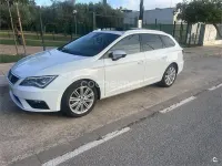 Usado Seat Leon ST 150 CV (110 kW) 2018 Blanco Familiar