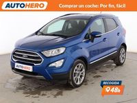 Usado Ford Ecosport Titanium 125 CV (91 kW) 2018 Azul SUV