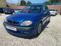 Usado Citroën Saxo 90 CV (66 kW) 2000 Azul Utilitario