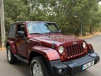 Usado Jeep Wrangler Sahara 177 CV (130 kW) 2009 Granate SUV