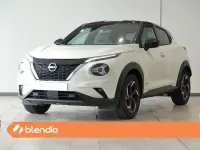 Usado Nissan Juke N-Connecta 143 CV (105 kW) 2022 Lunar white + midnight black metalizado SUV