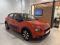 Usado Citroën C3 Feel 99 CV (72 kW) 2016 Granate Berlina