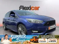 Usado Ford Focus ST-Line 125 CV (91 kW) 2017 Azul Berlina