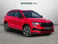 Usado Skoda Karoq SportLine 150 CV (110 kW) 2023 Rojo SUV
