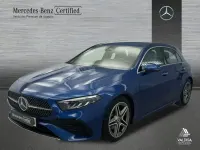 Usado Mercedes A200 AMG line 150 CV (110 kW) 2024 Azul espectra Berlina