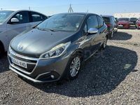 Usado Peugeot 208 Style 82 CV (60 kW) 2018 Gris / plata Utilitario