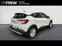 Usado Renault Captur Intens 90 CV (66 kW) 2021 Blanco SUV