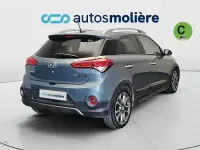 Begagnad Hyundai i20 Style 120 HK (88 kW) 2016 Blå Sedan