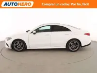 Usado Mercedes CLA180 AMG line 136 CV (100 kW) 2019 Blanco Coupe