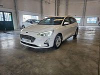 Begagnad Ford Focus Titanium 120 HK (88 kW) 2019 Vit Kombi