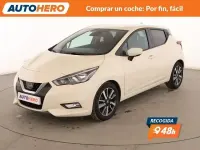 Usado Nissan Micra Acenta 90 CV (66 kW) 2019 Blanco Utilitario