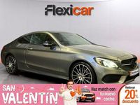 Usado Mercedes C220 AMG line 170 CV (125 kW) 2016 Gris / plata Coupe