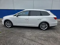 Usado Seat Leon Style 150 CV (110 kW) 2014 Blanco Familiar