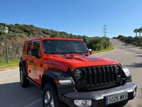 Usado Jeep Wrangler Unlimited Sahara 270 CV (198 kW) 2019 Naranja SUV