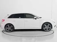 Usado Audi A3 Sportback S-Line 150 CV (110 kW) 2018 Blanco Utilitario