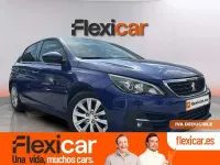 Usado Peugeot 308 Style 110 CV (80 kW) 2020 Azul Berlina