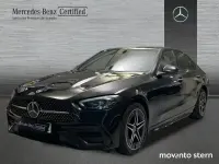 Usado Mercedes C300e AMG line 313 CV (230 kW) 2024 Negro obsidiana  pintura metalizada Berlina