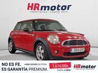 Usado Mini ONE 75 CV (55 kW) 2010 Rojo Utilitario