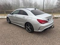 Usado Mercedes CLA220 AMG line 170 CV (125 kW) 2013 Gris Berlina