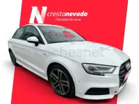 Usado Audi A3 S-Line 150 CV (110 kW) 2018 Blanco Berlina