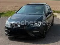 Usado Seat Leon FR 150 CV (110 kW) 2018 Negro Berlina