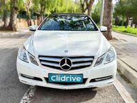 Usado Mercedes E220 Avantgarde 170 CV (125 kW) 2012 Blanco Descapotable