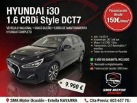 Usado Hyundai i30 Style 136 CV (100 kW) 2019 Negro Familiar
