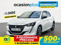 Usado Peugeot 208 Allure 100 CV (73 kW) 2022 Blanco Utilitario