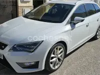 Usado Seat Leon ST FR 150 CV (110 kW) 2016 Blanco Familiar