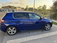 Usado Peugeot 308 GT-line 130 CV (95 kW) 2016 Azul Berlina