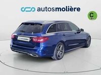 Usado Mercedes C220 194 CV (142 kW) 2018 Azul Familiar