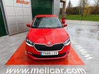 Usado Skoda Fabia Ambition 95 CV (69 kW) 2021 Rojo Berlina