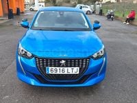 Usado Peugeot 208 GT 100 CV (73 kW) 2021 Azul Utilitario