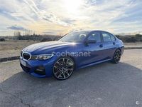 Usado BMW 320e Shadowline 190 CV (139 kW) 2021 Azul Berlina