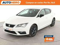 Usado Seat Leon Style 131 CV (96 kW) 2019 Blanco Berlina