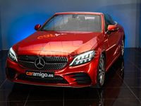 Usado Mercedes C200 184 CV (135 kW) 2019 Rojo Descapotable