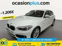 Usado BMW 118 Sport Line 136 CV (100 kW) 2016 Blanco Utilitario