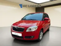 Usado Skoda Fabia 60 CV (44 kW) 2008 Rojo Berlina