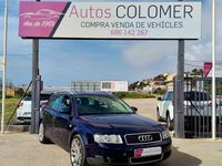 Usado Audi A4 131 CV (96 kW) 2002 Negro Familiar
