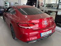 Usado Mercedes C200 184 CV (135 kW) 2022 Rojo Coupe