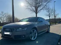 Usado Audi S5 354 CV (260 kW) 2008 Gris / plata Coupe