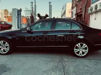 Usado Mercedes C200 Avantgarde 136 CV (100 kW) 2010 Azul Berlina
