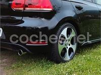 Usado VW Golf VI GTI 210 CV (154 kW) 2009 Negro Utilitario