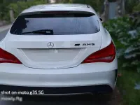 Usado Mercedes CLA200 Shooting Brake AMG line 136 CV (100 kW) 2015 Blanco Familiar