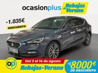 Usado Seat Leon 150 CV (110 kW) 2021 Azul Berlina