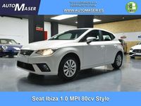 Usado Seat Ibiza Style 80 CV (58 kW) 2021 Blanco Berlina